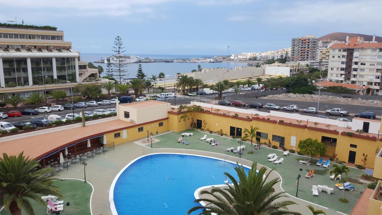 Newly Renovated Vistas Muelle De Los Cristianos Pier View Free Wifi Arona  Bagian luar foto