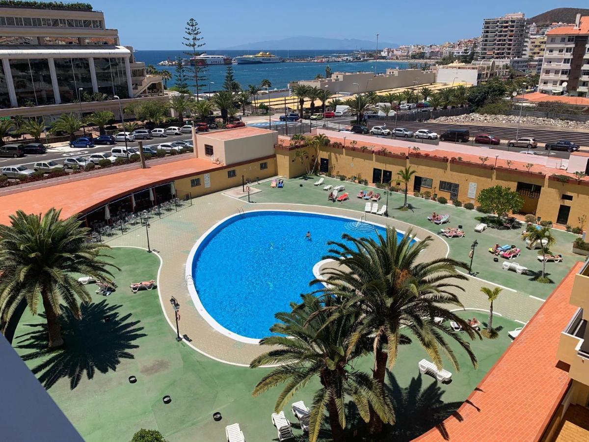 Newly Renovated Vistas Muelle De Los Cristianos Pier View Free Wifi Arona  Bagian luar foto
